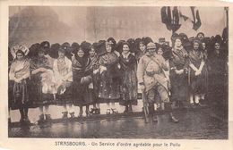 Strasbourg           67         Un Service D'ordre Agréable Pour Le Poilu     (voir Scan) - Straatsburg