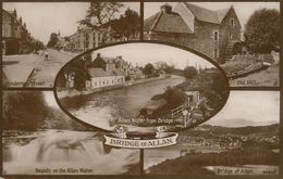 Real Photo Bridge Of Allan . Henderson Street Old Water Mill. Moulin - Stirlingshire