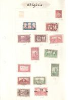 POSTES ALGERIE - RF - Lot De 41 Timbres Oblitérés ( Issus D' Un Classeur Ancien ) - Collezioni & Lotti