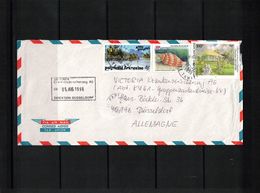 French Polynesia Interesting Airmail Letter - Covers & Documents