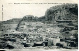 N°1563 R -cpa Village De Habbès Sur Les Montagnes Du Macina- - Mali