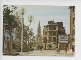 Rouen, Rue Piétonne Et église Saint Sever (cp Vierge N°0188 Yvon) - Rouen