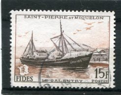 SAINT-PIERRE ET MIQUELON  N°  352   (Y&T)  (Oblitéré) - Gebraucht