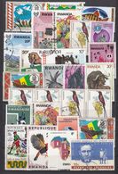 RWANDA. 2 Sides With Stamps. - Collezioni