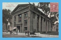 Vintage Postcard - Bridgeport (CT - Connecticut) - 798. City Hall - Bridgeport