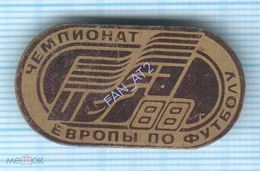 USSR / Badge / UKRAINE.  Football. Europe Championship. UEFA . EURO 88. GERMANY. - Calcio
