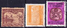 Nouvelle Calédonie 1906-1980 Lot Postes Officiel Et Timbre-taxe Oblitéré O - Service