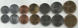 Slovakia Complete Coin Set 1993-2007. High Grade - Slowakije