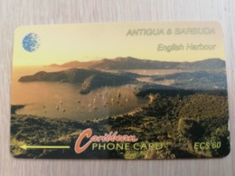 ANTIGUA & BARBUDA $ 60   ENGLISCH HARBOUR     ANT ??  CONTROL  NO NUMBER  MINT   NEW C&W LOGO **2604** - Antigua Y Barbuda