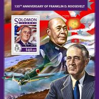 Salomon 2017, 135th F. D. Roosevelt, Flag, BF - Timbres