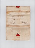 1776 Letter To "W'm Atkinson, Grays Inn" From "W'm Atkinson". Light Bishop Mark. Lancashire Land & Tenants.   0815 - ...-1840 Precursori