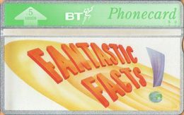 United Kingdom - BTI-038, L&G, Fantastic Facts, 5 U, 500ex, 9/92, Mint - BT Emissioni Interne