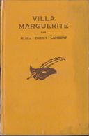 Rosa Et Dudley LAMBERT Villa Marguerite Le Masque N°112 (EO, 1932) - Le Masque