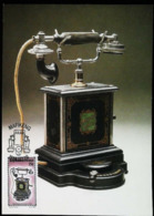 Delcampe - TABLE TELEPHONE ERICSSON   - 1920  (type Stockholm ) Carte Maximum Card - Poste Région Afrique Du Sud - Télécom