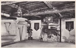 Oron, Château, Salle Des Gardes. Etendard à La Grue. Carte-photo - Oron