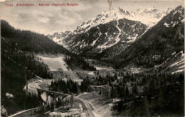 Albulabahn - Kehren Oberhalb Bergün (7143) - Bergün/Bravuogn