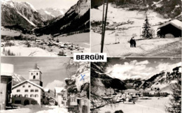Bergün - 4 Bilder * 9. 2. 1966 - Bergün/Bravuogn