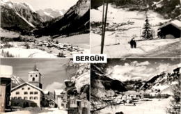 Bergün - 4 Bilder * 23. 2. 1967 - Bergün/Bravuogn