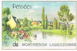 81 PENSEES  DE   MONTREDON LABESSONNIE   CPM  TBE  81-1 - Montredon Labessonie