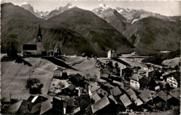 Schmitten Im Albulatal Mit Piz D'Aela, Tinzenhorn U. Piz Michel (8-110) - Schmitten