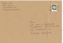 BRD Mi. 3384 Blume Buschwindröschen TGST BZ 74 FRW 2020 Mundelsheim - Briefe U. Dokumente