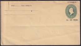 1899-EP-242 CUBA US OCCUPATION 1899 POSTAL STATIONERY Ed.43. 2c PAPEL CREMA UNUSED. - Sonstige & Ohne Zuordnung