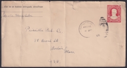 1910-EP-121 CUBA REPUBLICA 1910 POSTAL STATIONERY Ed.89A. 2c SERAFIN SANCHEZ LONG COVER. - Otros & Sin Clasificación