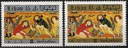 LEBANON LIBAN 1971 - 2v - MNH - 50th Anniv Of International Labour Org - OIT - ILO - Travail - Trabajo - Arbeit - OIT