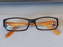 * Vintage Montatura Occhiali - Le Lenti Presenti Sono Graduate - Lunettes