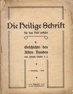 ZXB 1910 Die Heilige Schrift. Geschichte Des Alten Bundes. 1. Lieferung, 1. Band - 1910 - Judaísmo