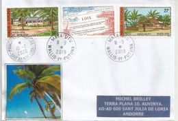 2019. Belle Lettre De Mata Utu (Wallis & Futuna) ., Adressée Andorra, Avec Timbre à Date Arrivée - Briefe U. Dokumente