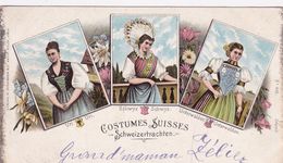 COSTUMES SUISSES / SCHWEIZERTRACHTEN / URI / SCHWYZ / UNTERWALDEN  / CIRC 1899 - Wald