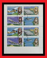 053. STAFFA SCOTLAND 1977 USED STAMP S/S AVIATION, PLANES - Local Issues