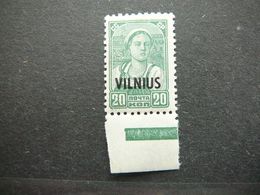 Vilnius # Lietuva Litauen Lituanie Litouwen Lithuania MLH 1941 #Mi. 13 - Litauen
