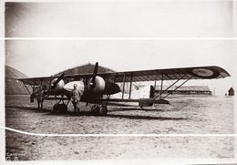 AEROPLANE ALENTOURS DE REIMS CHAMPAGNE (tirage Moderne D Prés Plaque Photo Anciennes ) - Airmen, Fliers