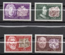 1968 -- Tps N° 1550 à 1553 ( 4 Valeurs)--Personnes Célèbres - NEUFS ** --gomme Intacte--cote 1.20€  ....... - Unused Stamps