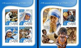 Salomon 2017, Mother Teresa, 4val In BF +BF IMPERFORATED - Mother Teresa