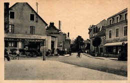 Audincourt (Doubs) Place Et Café De L'Hôtel De Ville, Eden Cinéma - Edition Combier, Carte CIM - Otros & Sin Clasificación