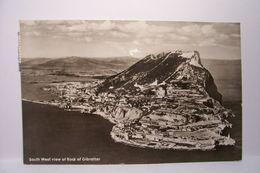 GIBRALTAR   -  South West View Of  Rock Of Gibraltar  - ( Pas De Reflet Sur L'original ) - Gibilterra