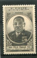 SAINT-PIERRE ET MIQUELON  N°  323 **  (Y&T)   (Neuf) - Unused Stamps