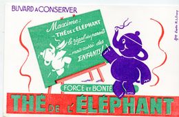 Buvard THE DE L'ELEPHANT  (ill Dupuy) (M0256) - T