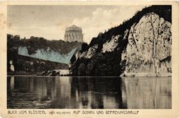 CPA AK Blick Vom Klosterl B. Kelheim Auf Donau GERMANY (1031086) - Kelheim