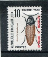 SAINT-PIERRE ET MIQUELON  N°  82 **  TAXE  (Y&T)   (Neuf) - Timbres-taxe