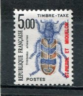 SAINT-PIERRE ET MIQUELON  N°  91 **  TAXE  (Y&T)   (Neuf) - Segnatasse