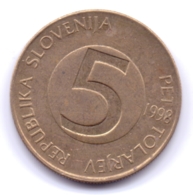 SLOVENIA 1998: 5 Tolarjev, KM 6 - Slovénie