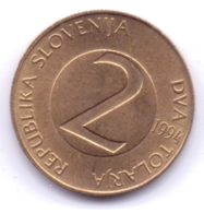 SLOVENIA 1994: 2 Tolarja, KM 5 - Slovenia