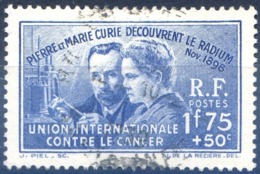 France N°402 (découverte Du Radium) - Oblitéré - (F597) - Gebruikt