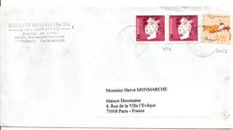 PORTUGAL LETTRE POUR LA FRANCE 1996 - Cartas & Documentos