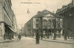 Montmartre * 1904 * Paris 18ème * Place Et Le Théatre - Distretto: 18