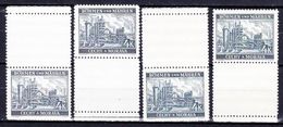 Boheme Et Moravie 1939 Mi 34 Zf (Yv 34), (MNH)** Vignettes - I Et II Type - Unused Stamps